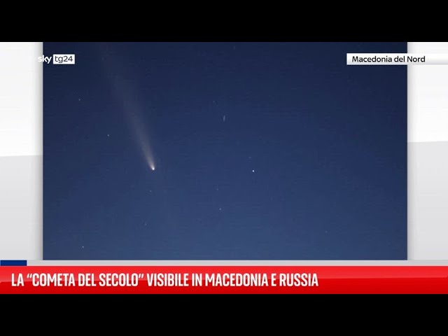 ⁣Ultimi giorni per osservare la Cometa Tsuchinshan