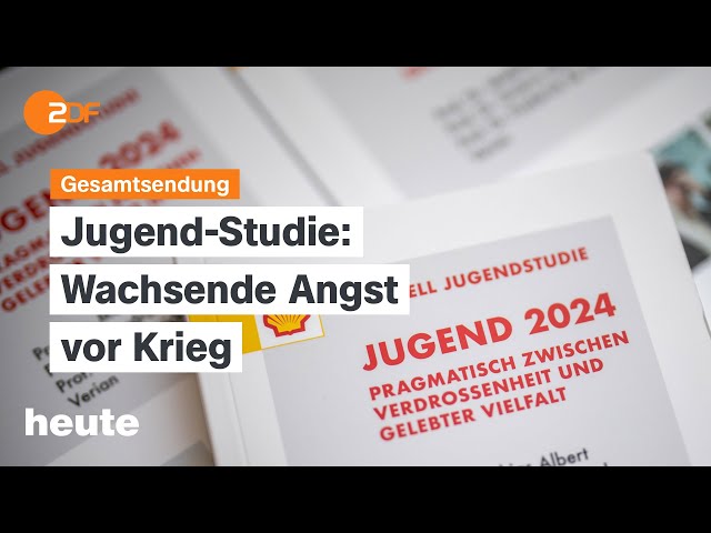 ⁣heute 19:00 Uhr vom 15.10.24: Shell Jugend-Studie 2024, US-Wahlkampf, Gewässerzustand alarmierend