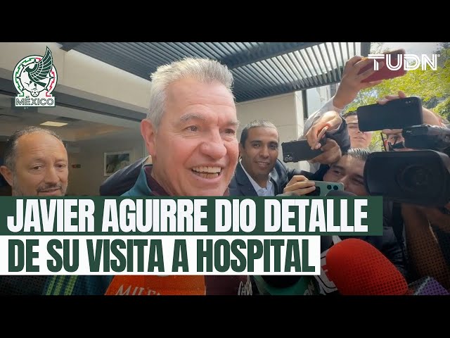 ⁣ Javier Aguirre EXPLICÓ su visita a Hospital en Guadalajara | TUDN