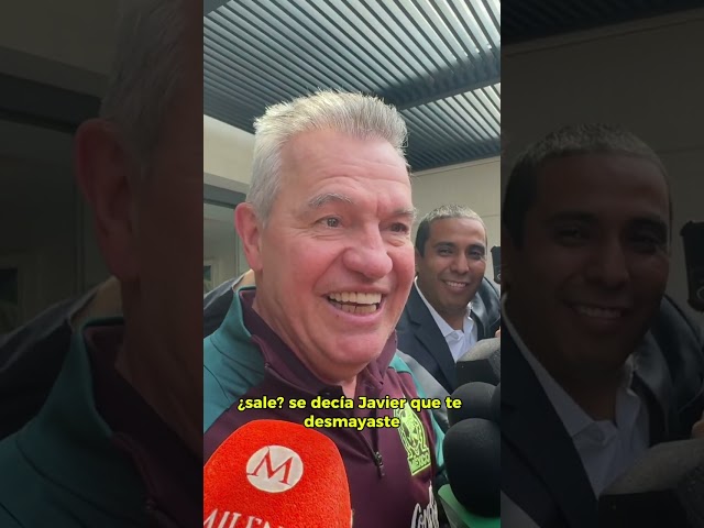 ⁣ Javier Aguirre ACLARÓ SU VISITA a hospital #shorts