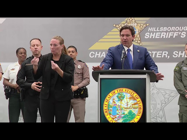 ⁣WATCH LIVE: DeSantis news conference from Tampa