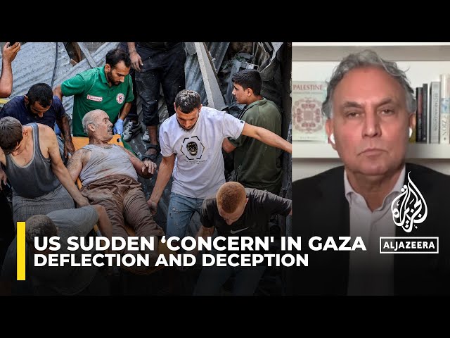 ⁣US sudden ‘concern in Gaza is deflection and deception as it prepares for war: Marwan Bishara