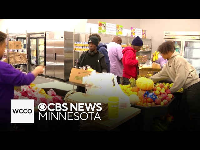 ⁣A food shelf is finding a unique way to combat violence