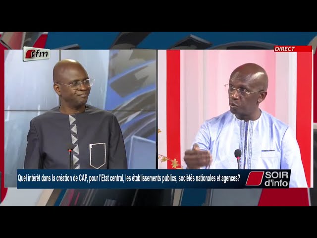 ⁣SOIR D'INFO - francais - Pr : Pape Abdoulaye DER - Invité : Lansana Gagny SAKHO - 15 Octobre 20