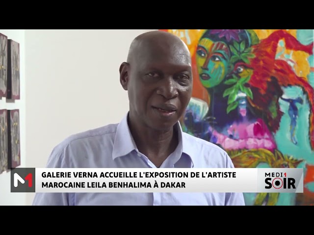 ⁣Dakar : Galerie Verna accueille l´exposition de l´artiste marocaine Leila Benhalima