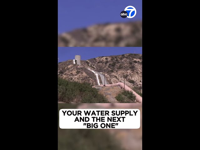 ⁣SoCal's water supply could be crippled by major earthquake