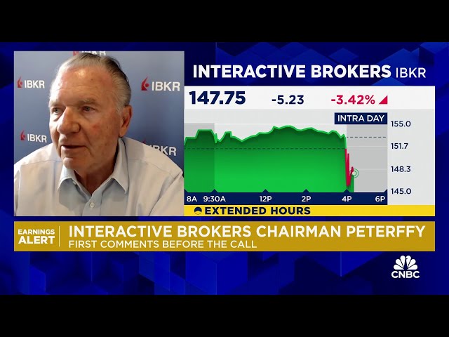 ⁣AI excitement is 'never ending it seems', says Interactive Brokers Chairman Thomas Peterff