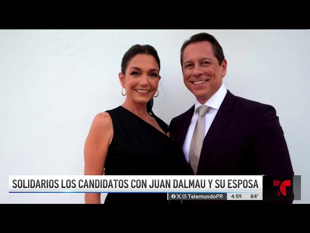 ⁣Políticos de todos los partidos se solidarizan con Juan Dalmau y su esposa