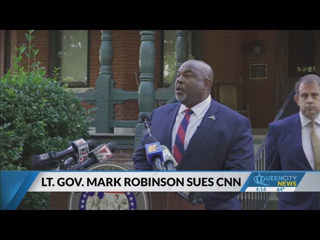 ⁣NC Lt. Gov. Mark Robinson suing CNN for $50 million after ‘high-tech lynching'