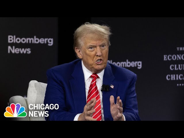 ⁣Full: Former President Trump speaks at the Economic Club of Chicago