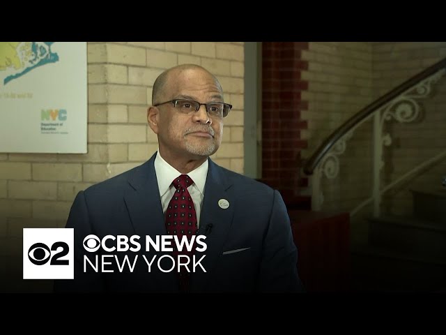 ⁣NYC Schools Chancellor David Banks speaks out on his last day on the job