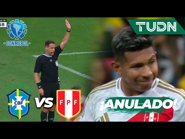 ⁣¡SE HACEN PRESENTES! Gol en fuera de lugar | Brasil vs Perú | CONMEBOL-Eliminatoria 2024 | TUDN