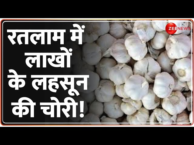 ⁣Garlic Stealing Case: रतलाम में लाखों के लहसून की चोरी | Breaking News | Hindi News | Latest News