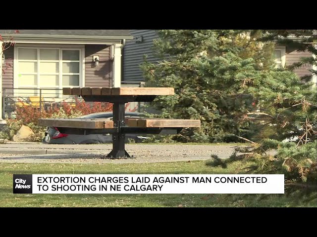 ⁣Extortion charges laid against man connected to shooting in NE Calgary