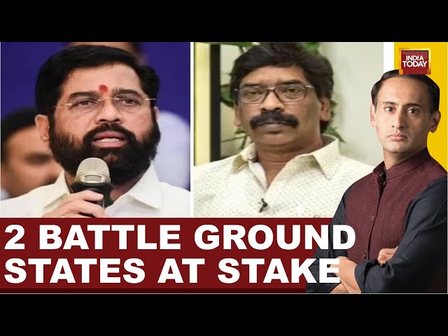 ⁣Rahul Kanwal LIVE: Last Mega Poll Battle Of 2024 | Maharashtra Election | Jharkhand Election News