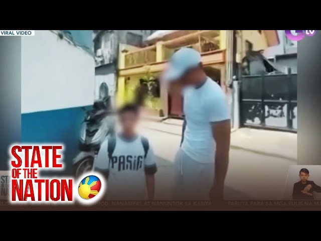 ⁣Grade 10 student na pinaluhod, pinagsasampal at sinuntok ng kaeskuwela sa viral video... | SONA