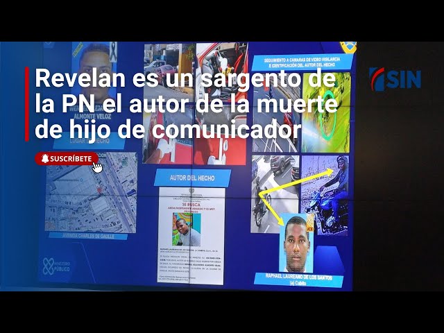 ⁣Revelan es un sargento de la PN el autor de la muerte de hijo de comunicador