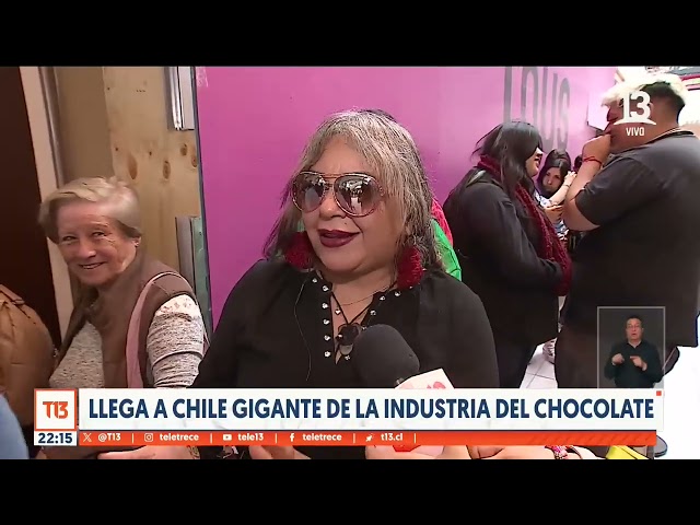 ⁣Reconocida industria de chocolate llega a endulzar Chile