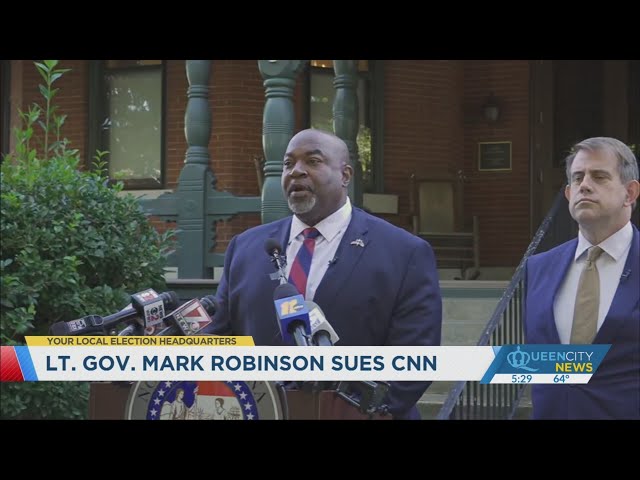 ⁣Details on Lt. Gov. Mark Robinson's defamation lawsuit against CNN