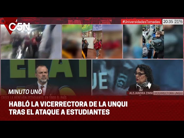 ⁣VICERRECTORA de la UNQUI: "En 35 AÑOS NUNCA vimos algo así"