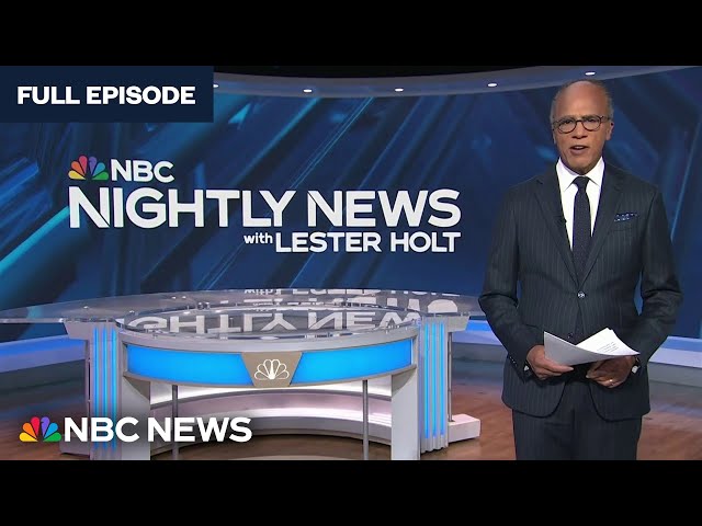 ⁣Nightly News Full Broadcast - Oct. 15