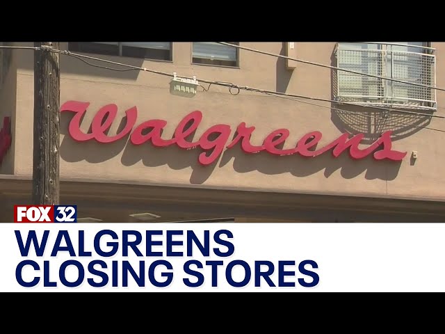 ⁣Walgreens closing hundreds of stores