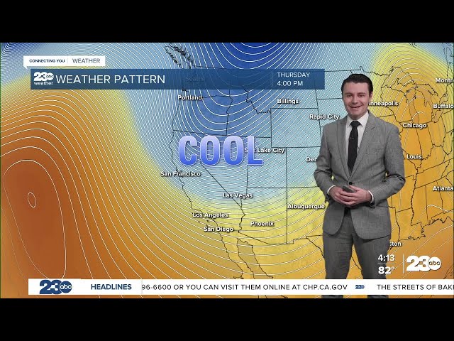 ⁣23ABC Evening weather update October 15, 2024