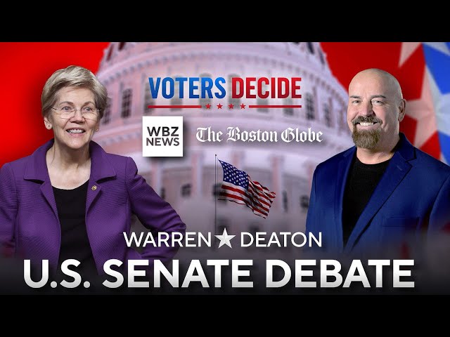 ⁣Elizabeth Warren vs. John Deaton Massachusetts Senate debate