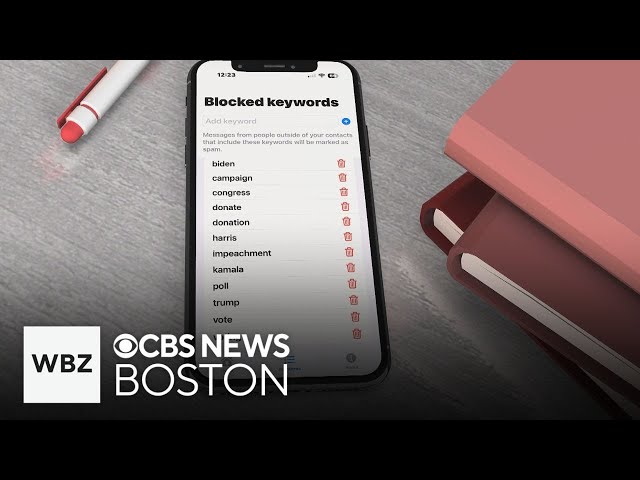 ⁣Massachusetts man creates app to stop political texts