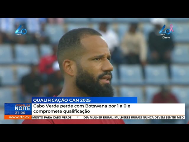 ⁣Qualificação CAN 2025: Cabo Verde perde com Botswana e compromete apuramento