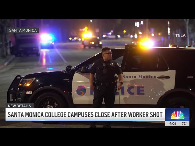 ⁣Santa Monica College employee shot on campus by coworker