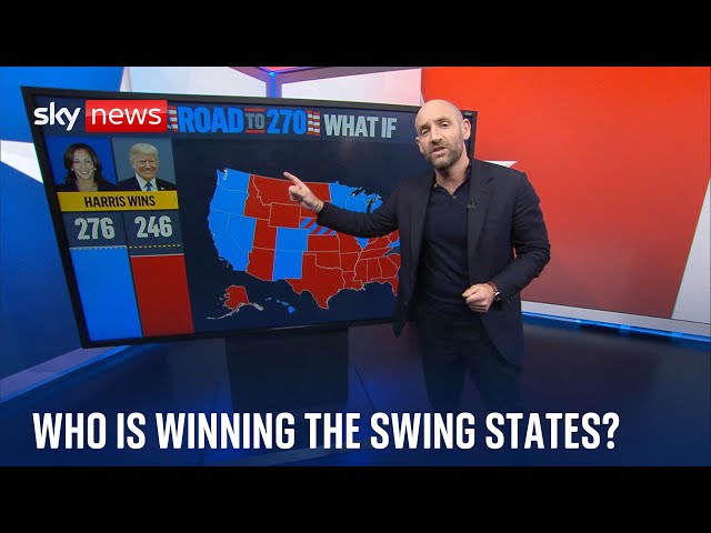 ⁣US Election: The demographic divides that will decide whether Trump or Harris become president