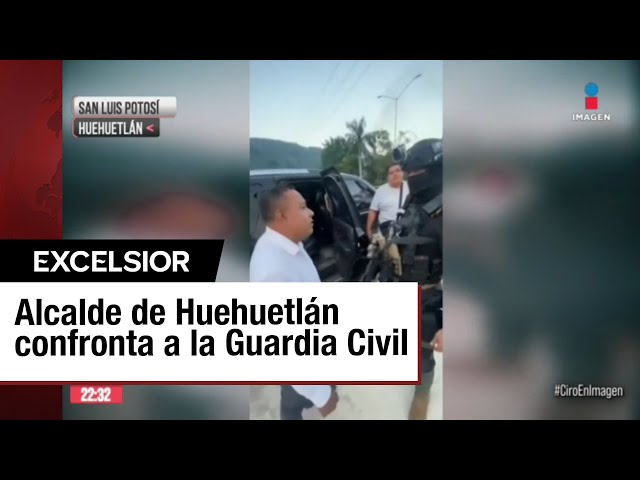 ⁣Alcalde en San Luis Potosí prohíbe la entrada de la Guardia Civil al municipio