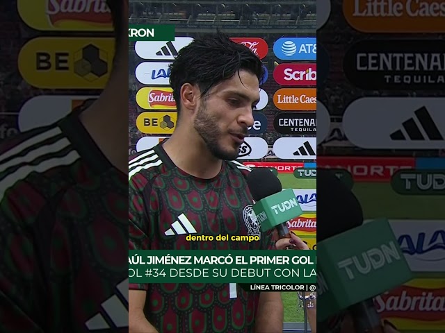 ⁣ Honor a quien honor merece, Jiménez dedica unas palabras luego de su gran partido