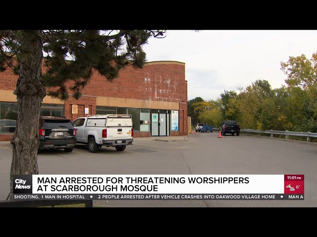 ⁣Man accused of threatening worshippers at Scarborough mosque