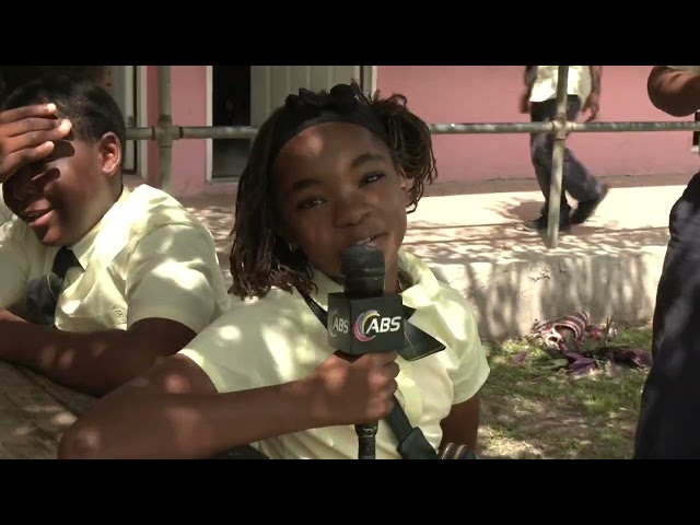 ⁣STUDENTS WELCOME NATIONAL SCHOOL MEALS PROGRAMME TO BARBUDA