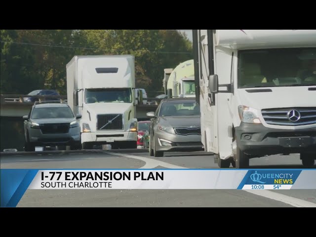 ⁣Charlotte leaders prepare for I-77 widening vote as county opposes