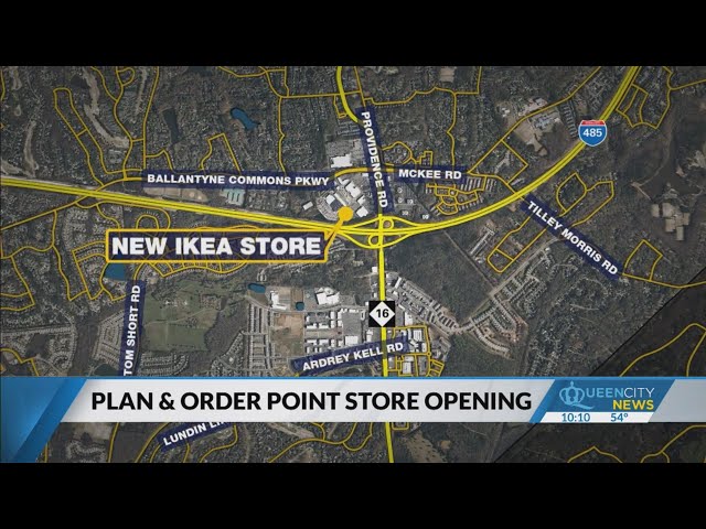 ⁣Second IKEA location in the Charlotte metro area opens Wednesday