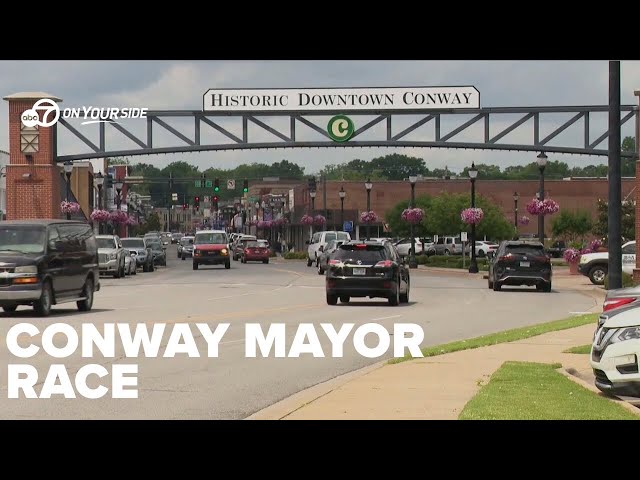 ⁣Conway Mayor Race