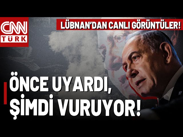 ⁣SON DAKİKA  İsrail Beyrut'u Önce Uyardı, Şimdi Vuruyor! Lübnan'a Bombardıman Görüntüleri..