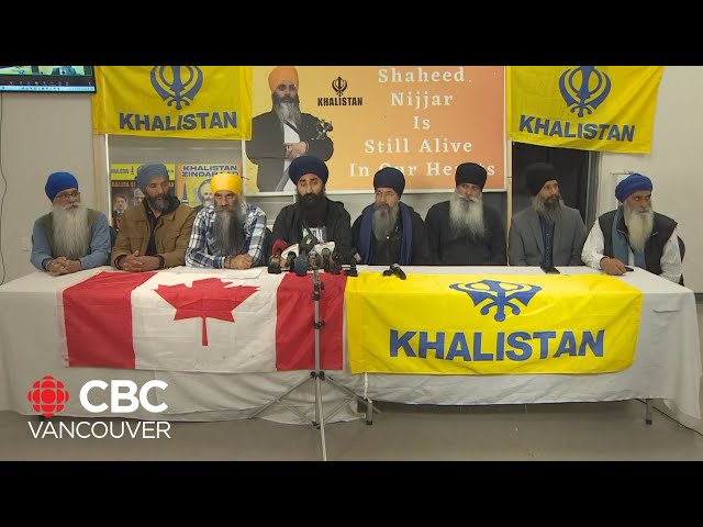 ⁣Pro-Khalistan activists call for more safety measures