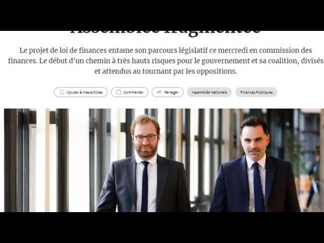 ⁣Budget, immigration: "Attention, ça va tanguer" • FRANCE 24