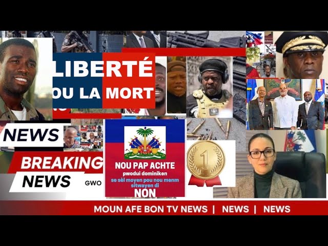 ⁣16oc JOU A RIVE POU AYITI LIBERE OPERASYON POTE BOURE! GWO GOUMEN PETE ANT GARRY CORNIL ET CPT