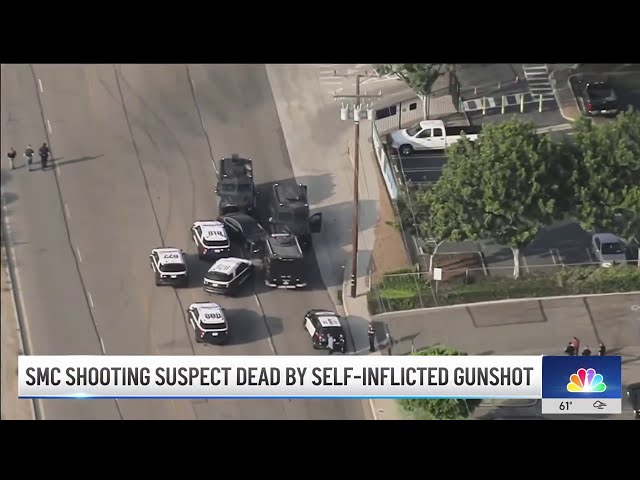 ⁣Santa Monica College shooting suspect killed by self-inflicted gunshot