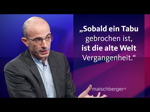 ⁣Historiker Yuval Noah Harari: „Die Wahrheit erfordert Forschung und Recherche“ | maischberger