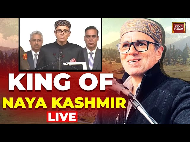 ⁣Omar Abdullah Swearing-In LIVE: Omar Abdullah Takes Oath As Jammu-Kashmir Chief Minister | LIVE