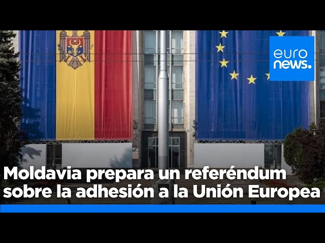 ⁣Moldavia prepara un referéndum sobre la adhesión a la Unión Europea