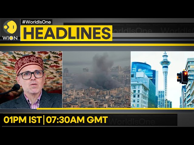 ⁣J&K: Omar Abdullah Takes Oath | Iran Warns Of 'Decisive' Response | WION Headlines