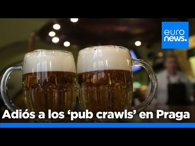 ⁣Praga anuncia la prohibición de los 'pub crawls' para disuadir a los turistas ebrios