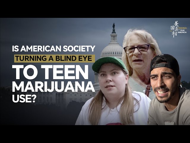 ⁣Finding True America: Is American society turning a blind eye to teen marijuana use?